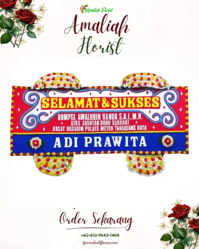 Karangan Bunga Ucapan Selamat di Antapani Kidul